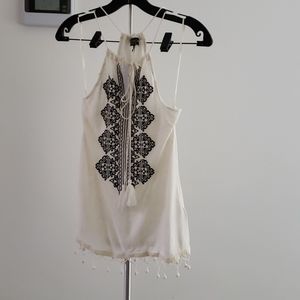 Top Shop's Fringed Halter Tlp